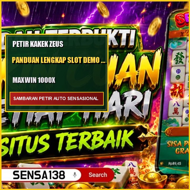 Sensa138: Aspek Teknis dalam permainan slot mode demo Zeus 1000