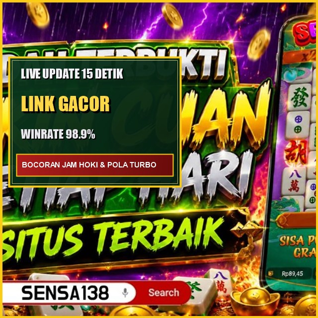Sensa138: tautan popularitas permainan: Sorotan susunan menu